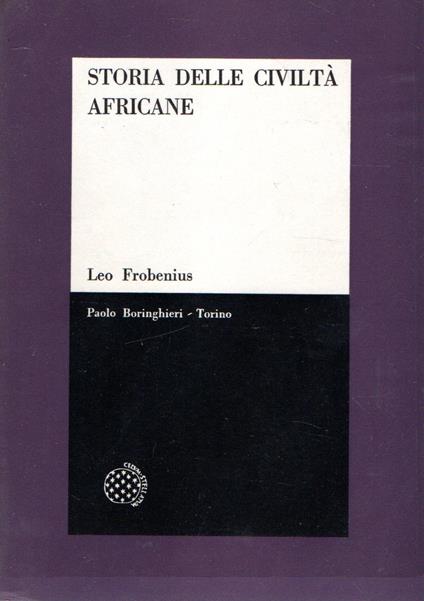 Storia delle civiltà africane - copertina