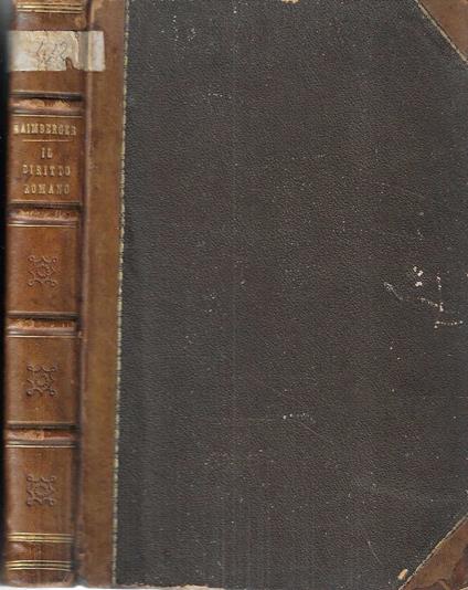 Il Diritto Romano privato e puro - copertina