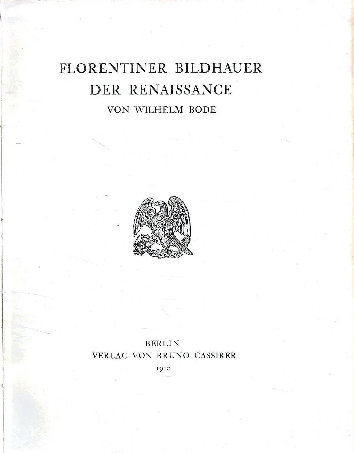Florentiner Bildhauer der Reinassance