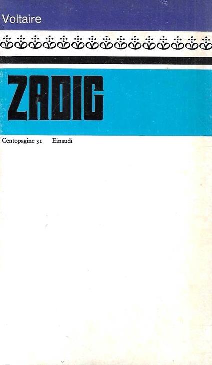 Zadig - Voltaire - copertina