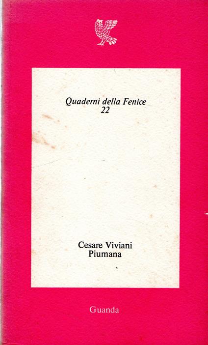 Piumana - Cesare Viviani - copertina