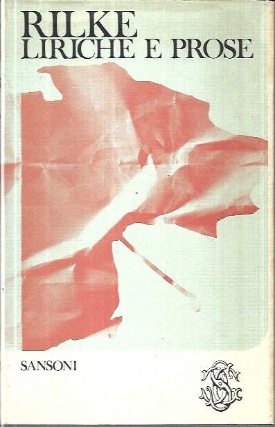 Liriche e prose - Rainer M. Rilke - copertina