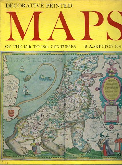 Decorative Printed Maps of the 15th to 18 th centuries - copertina
