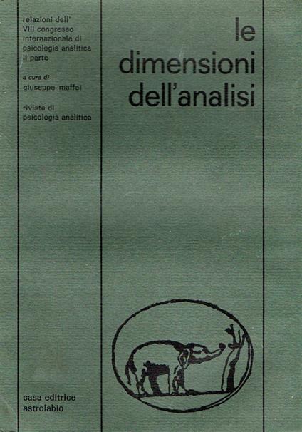 Le dimenzioni dell'analisi - copertina