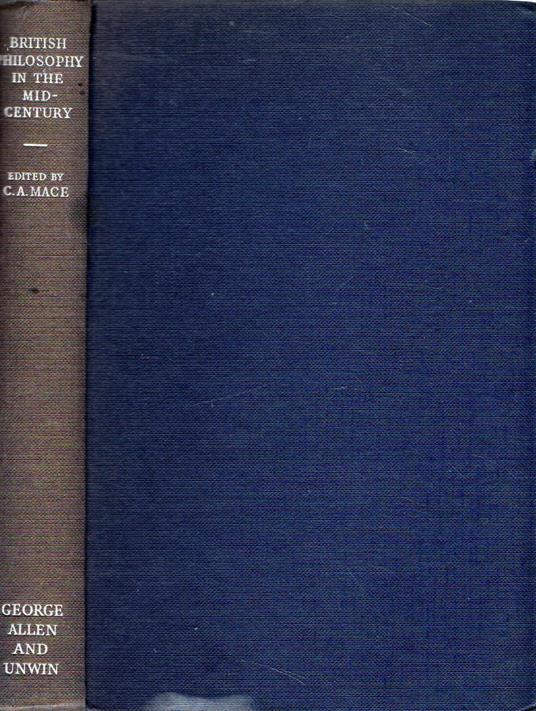 British Philosophy in the Mid-Century : A Cambridge Symposium - copertina