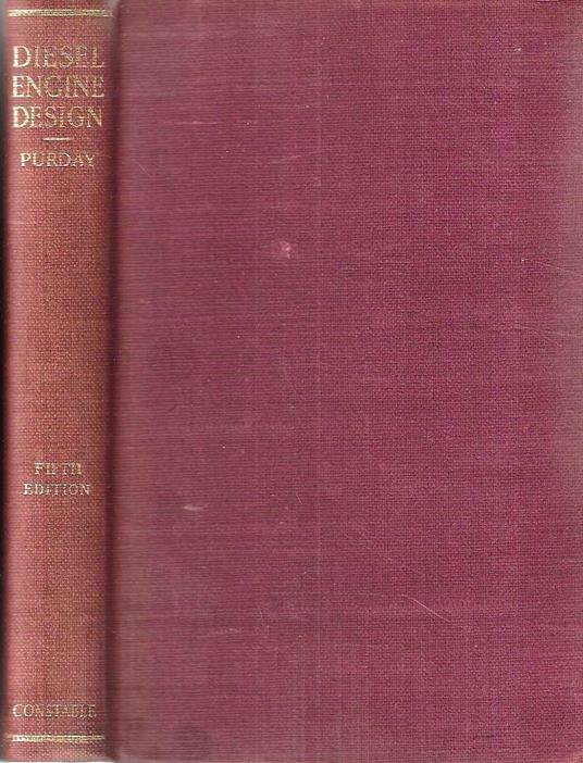 Diesel Engine Design - copertina