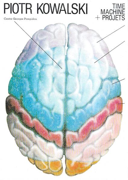 Piotr Kowalski. Time machine + Projects. (Catalogo della Mostra - Parigi, 1981/82) - copertina