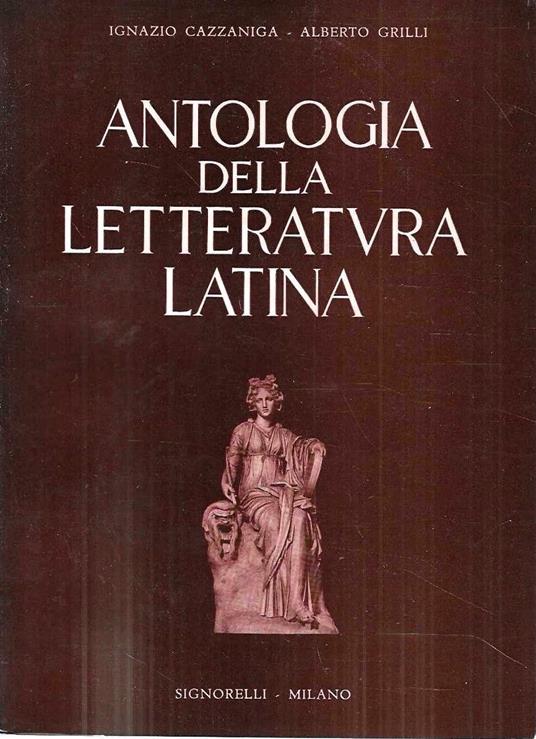 Antologia della Letteratura Latina - copertina