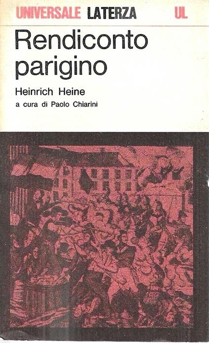 Rendiconto parigino (1831-1832) - Heinrich Heine - copertina