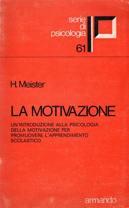 La Motivazione - copertina