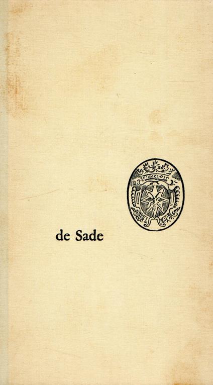 Opere scelte - François de Sade - copertina