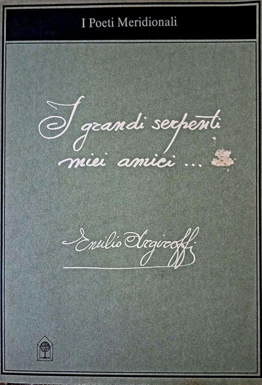 I grandi serpenti amici miei - copertina