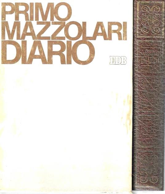 Diario (1905-1926) e lettere a V. Fabrizi de Biani - Primo Mazzolari - copertina