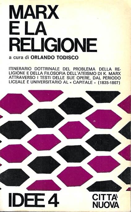 Marx e la religione - copertina