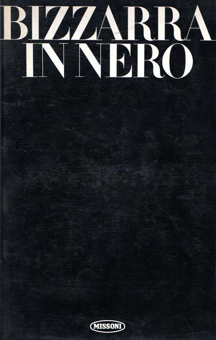 Bizzarra in nero - Giulio Confalonieri - copertina