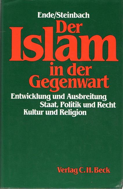 Der Islam in der Gegenwart - copertina