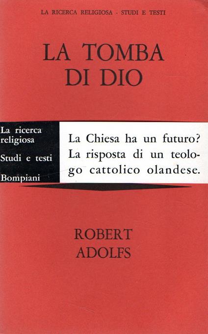 La tomba di Dio - Robert Adolfs - copertina