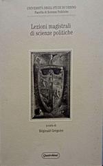 Lezioni magistrali di scienze politiche