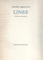 Linee : secondo quaderno (in custodia)