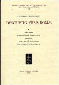 Descriptio urbis Romae - Leon Battista Alberti - copertina