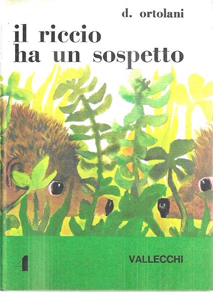 Il riccio ha un sospetto - Dario Ortolani - copertina