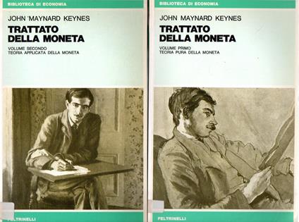 Trattato della moneta (2 vol.) - John Maynard Keynes - copertina