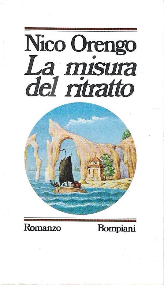 La misura del ritratto - Nico Orengo - copertina