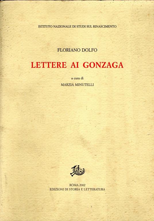 Lettere ai Gonzaga - copertina
