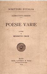 Poesie varie