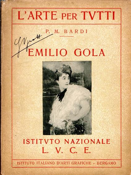 Emilio Gola - copertina