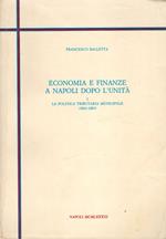 Economia e finanze a Napoli dopo l'Unità : La politica tributaria municipale