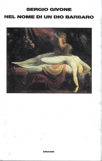 Nel nome di un dio barbaro - Sergio Givone - copertina