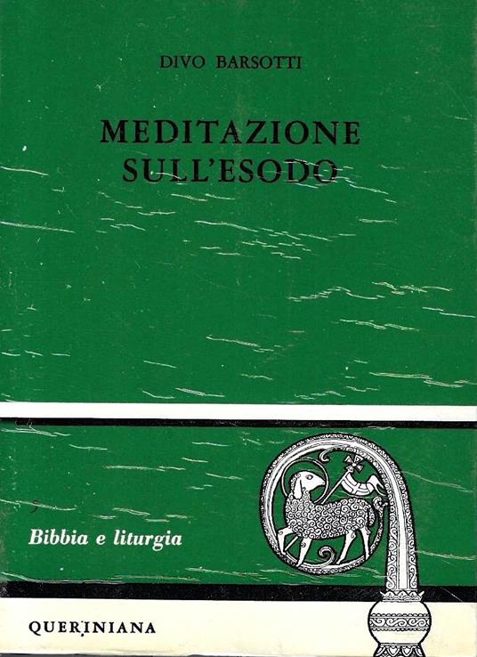 Meditazione sull'Esodo - Divo Barsotti - copertina