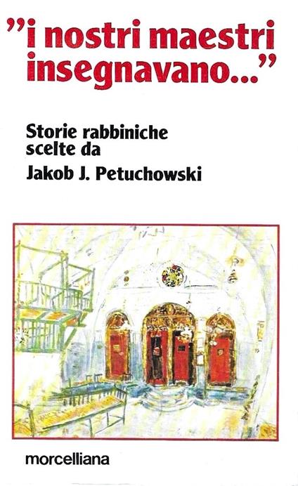 I nostri maestri insegnavano... Storie rabbiniche scelte - copertina