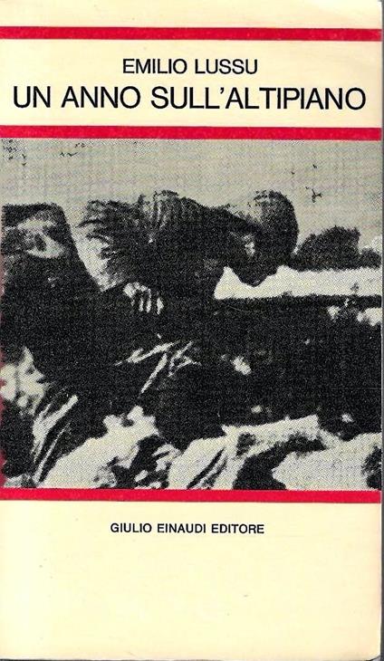 Un anno sull'altipiano - Emilio Lussu - copertina
