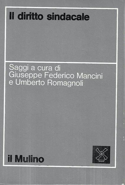 Il diritto sindacale - copertina