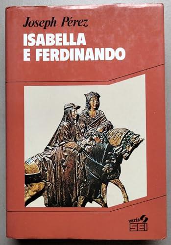 Isabella e Ferdinando - copertina