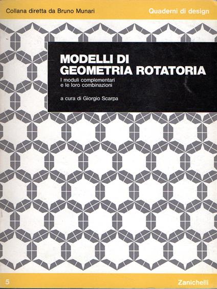 Modelli di geometria rotatoria - Giorgio Scarpa - copertina