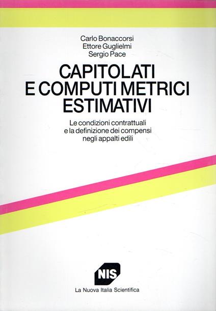 Capitolati e computi metrici estimativi - copertina