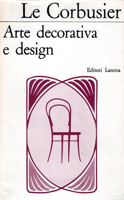 Arte decorativa e design - Le Corbusier - copertina