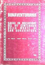 Bonaventuriana. Saggi in occasione del VII Centenario della morte di S. Bonaventura