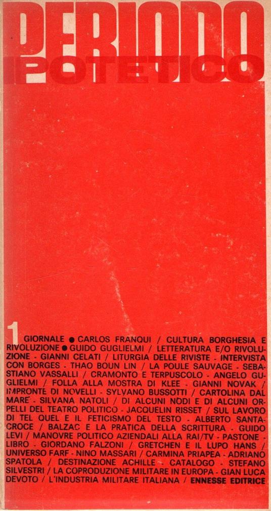 Periodo ipotetico 1 - copertina