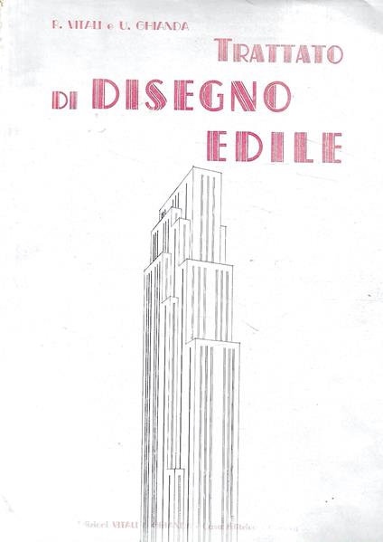 Trattato di disegno edile - copertina