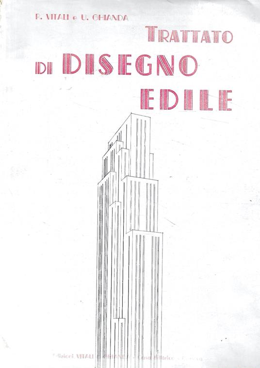 Trattato di disegno edile - copertina