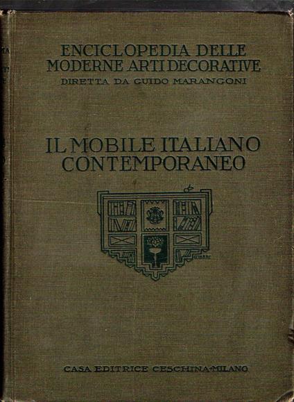 Mobile italiano contemporaneo (Il) - Guido Marangoni - copertina