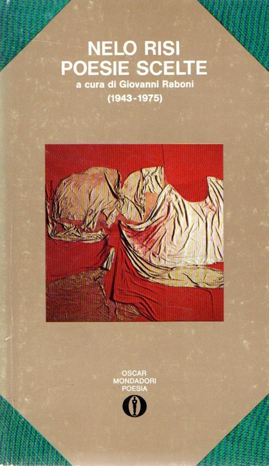 Poesie scelte - Nelo Risi - copertina