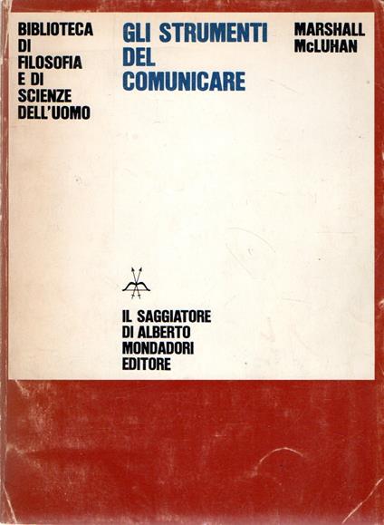 Gli strumenti del comunicare - Marshall McLuhan - copertina