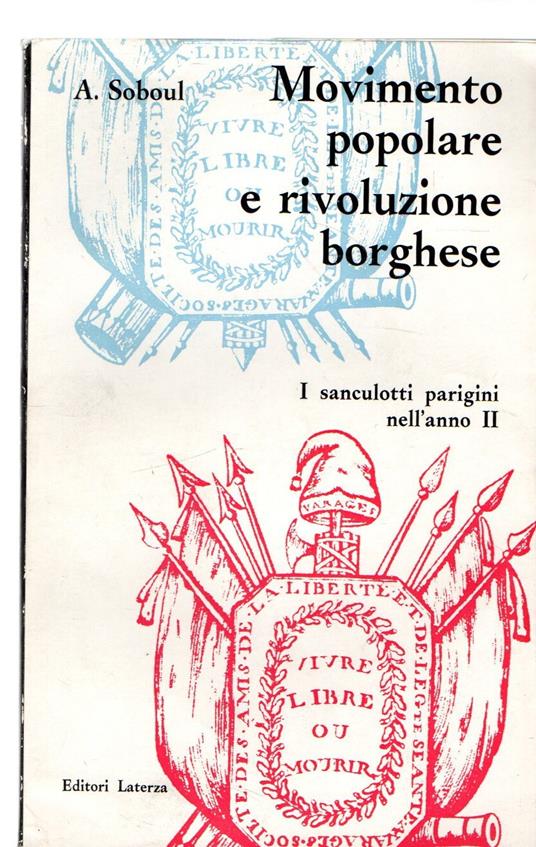 Movimento popolare e rivoluzione borghese - Albert Soboul - copertina