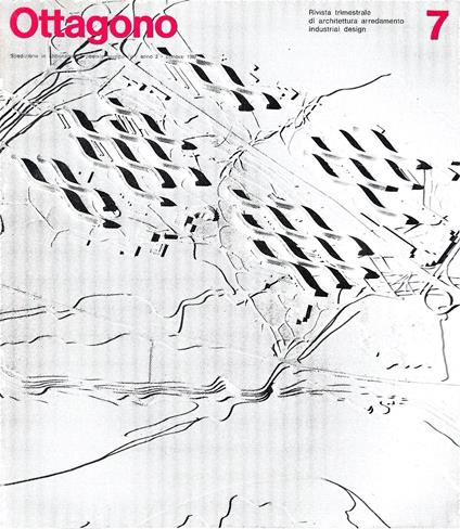 Ottagono n° 7 - Rivista trimestrale di architettura, arredamento, industrial design - copertina