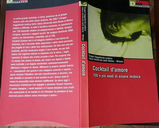 Cocktail d'amore. Settecento e più modi di essere lesbica - Gruppo Soggettività Lesbica - copertina